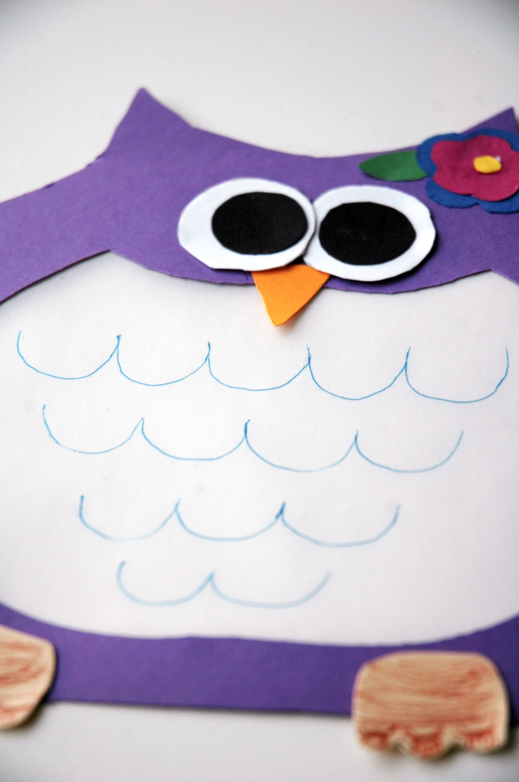 DIY Bastelanleitung Laterne Eule Laterne aus Papier