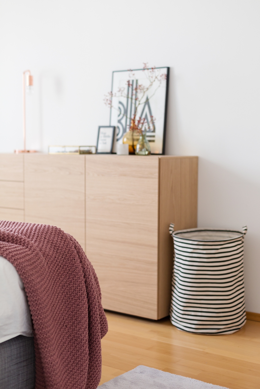 ein wohnsinnig gemütliches SchlafzimmerWiener Wohnsinn